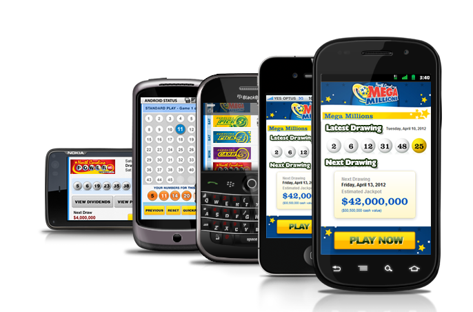 Mobile lottery applications